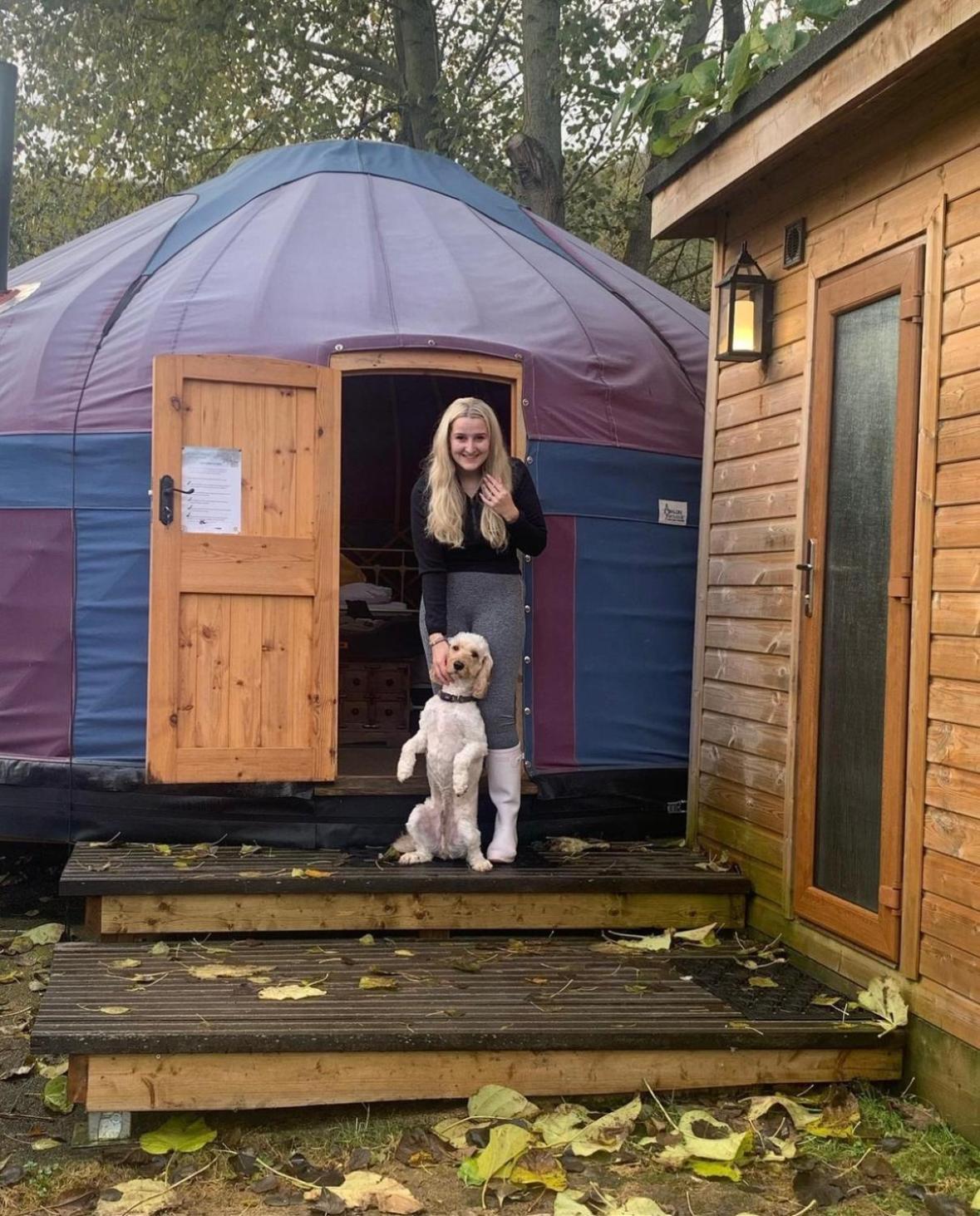Orchard View Yurt & Hot Tub Somerset Weston-super-Mare Exterior photo
